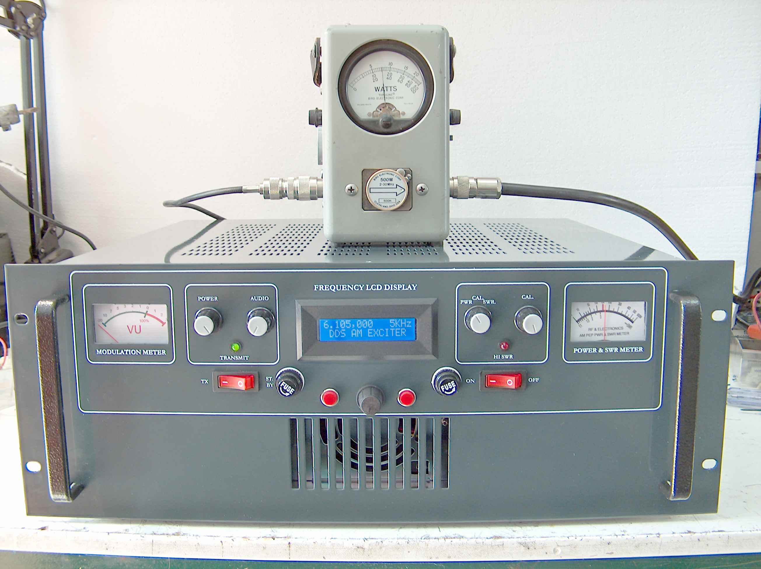 AM SW TRANSMITTER 3.5 7.5MHz 150w Carrier 600w PEP eBay