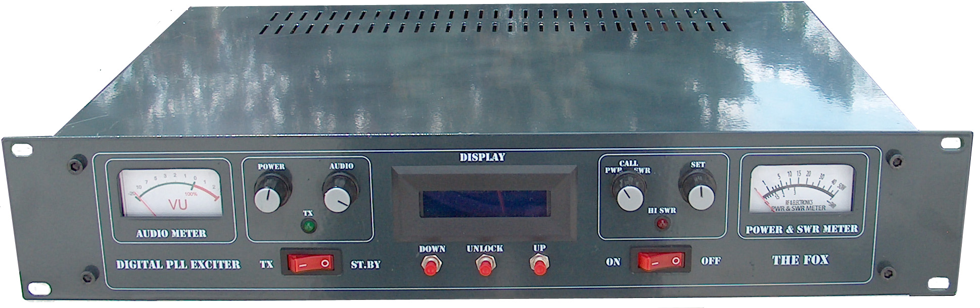 FM PLL STEREO TRANSMITTER EXCITER 0 50w